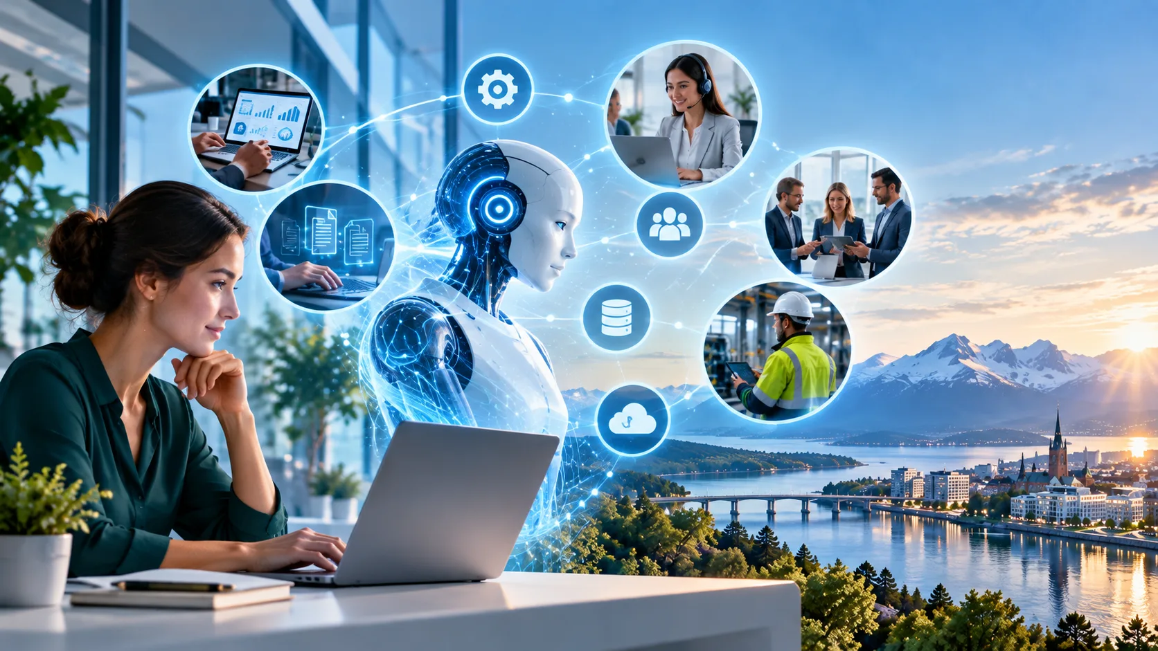 Enterprise AI Agents in the Nordics: How Businesses Are Moving From AI Tools to AI Workforces