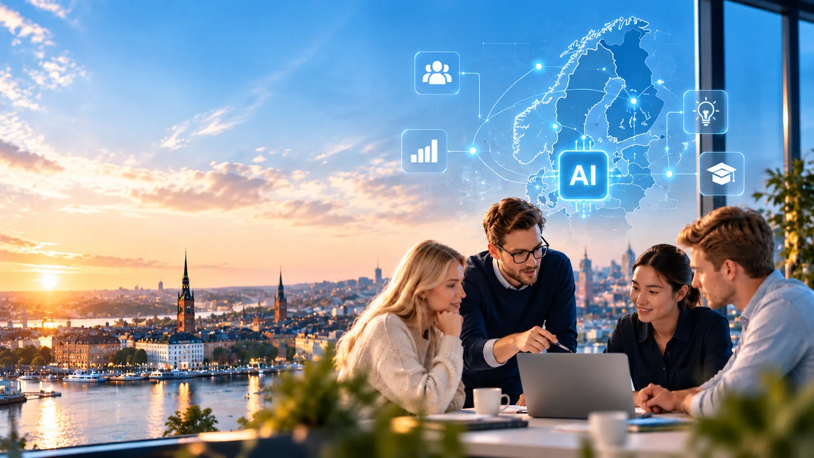 AI Talent and Skills Gap in the Nordics