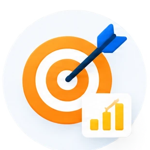Strategize: SEO strategy and targeting illustration