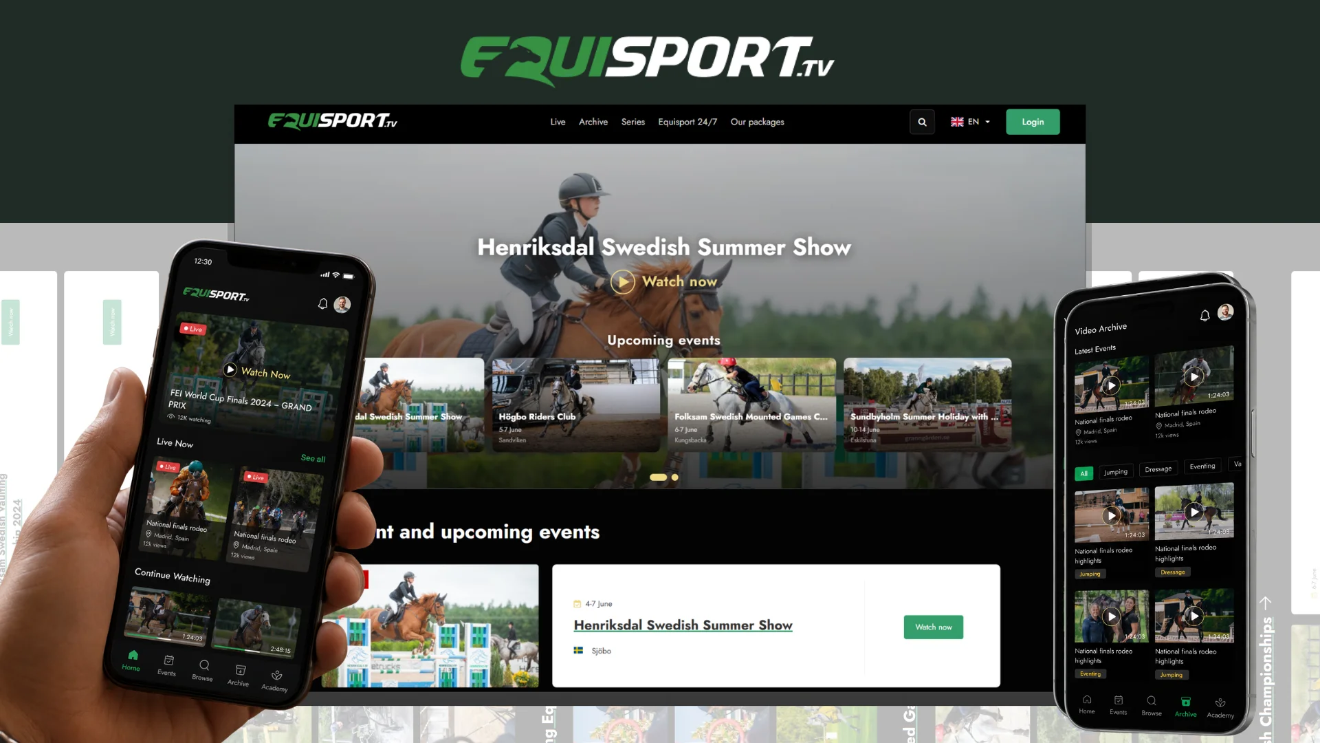 Equisport TV | Web Maintenance