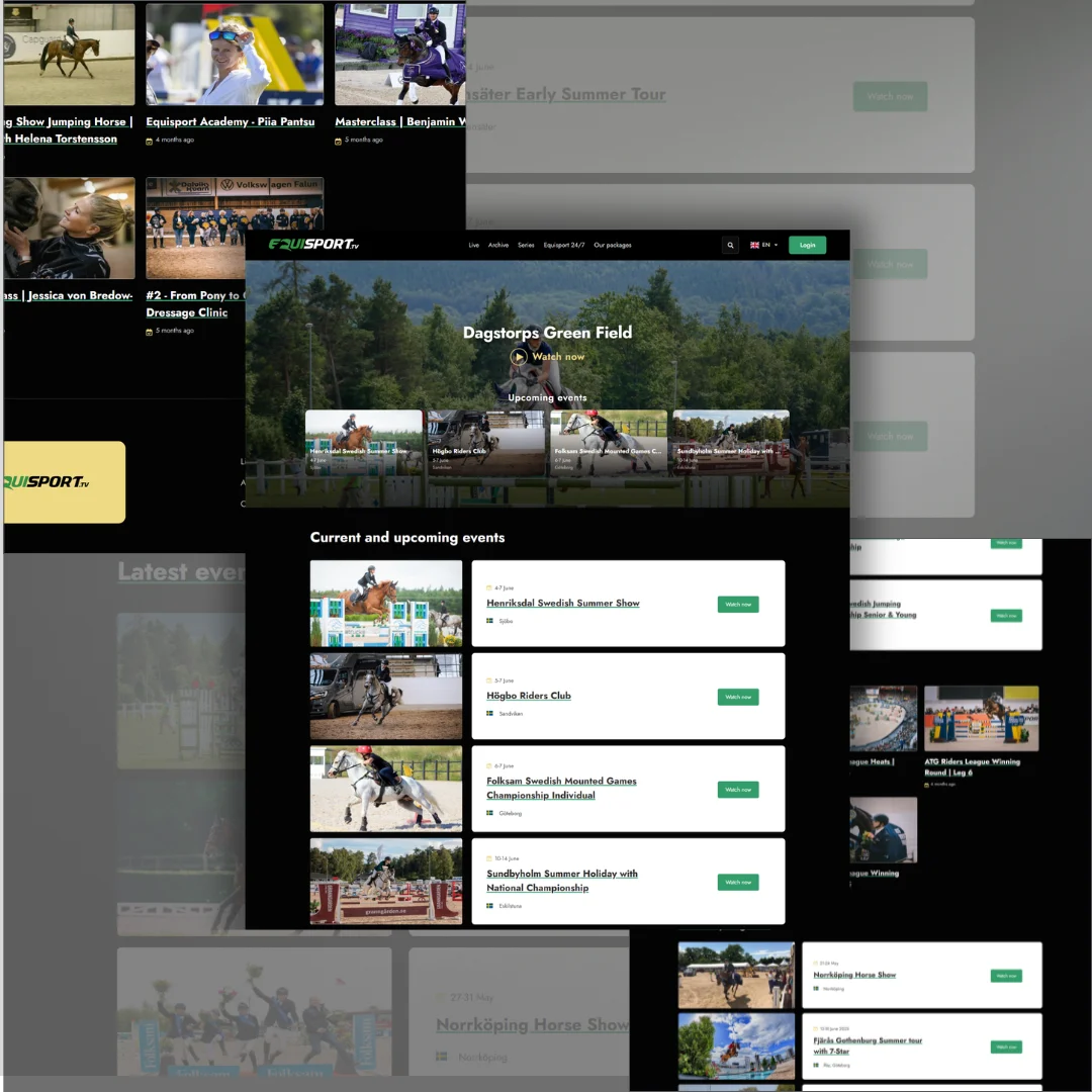 Equisport TV | Web Maintenance