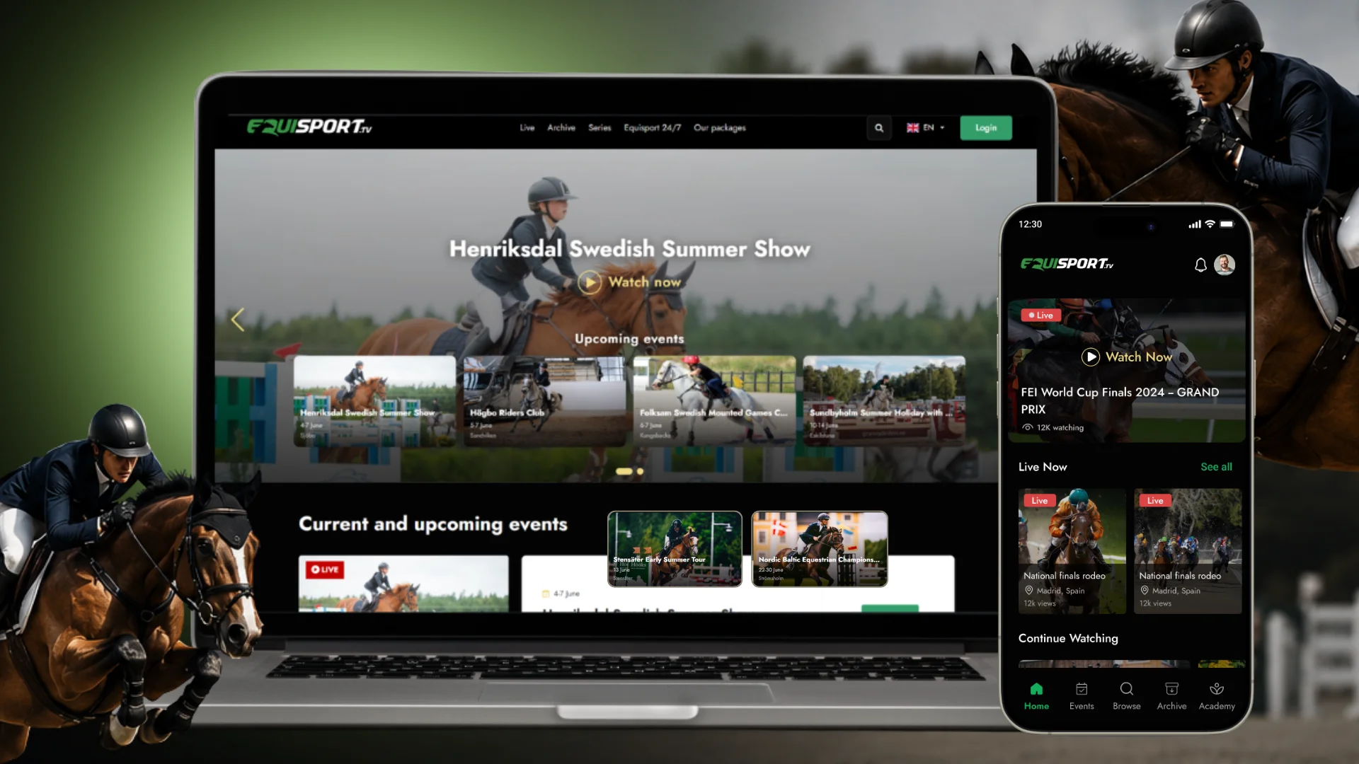 Equisport TV | Web Maintenance