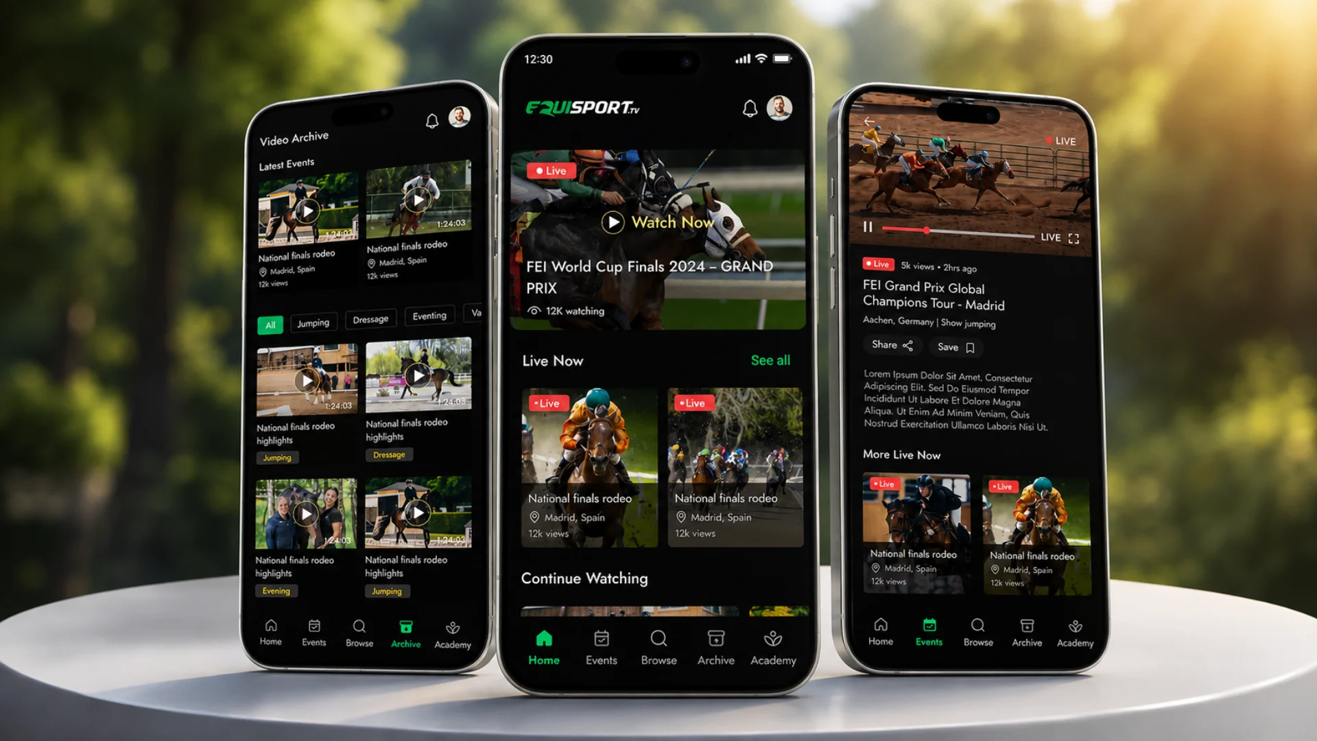 Equisport | Mobile App