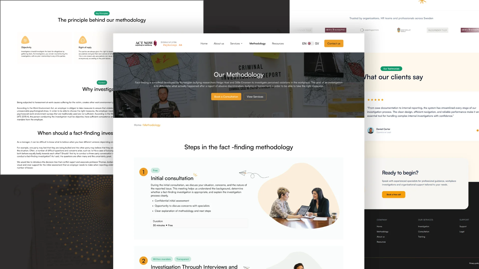 Fact Investigation | Consulting Platform