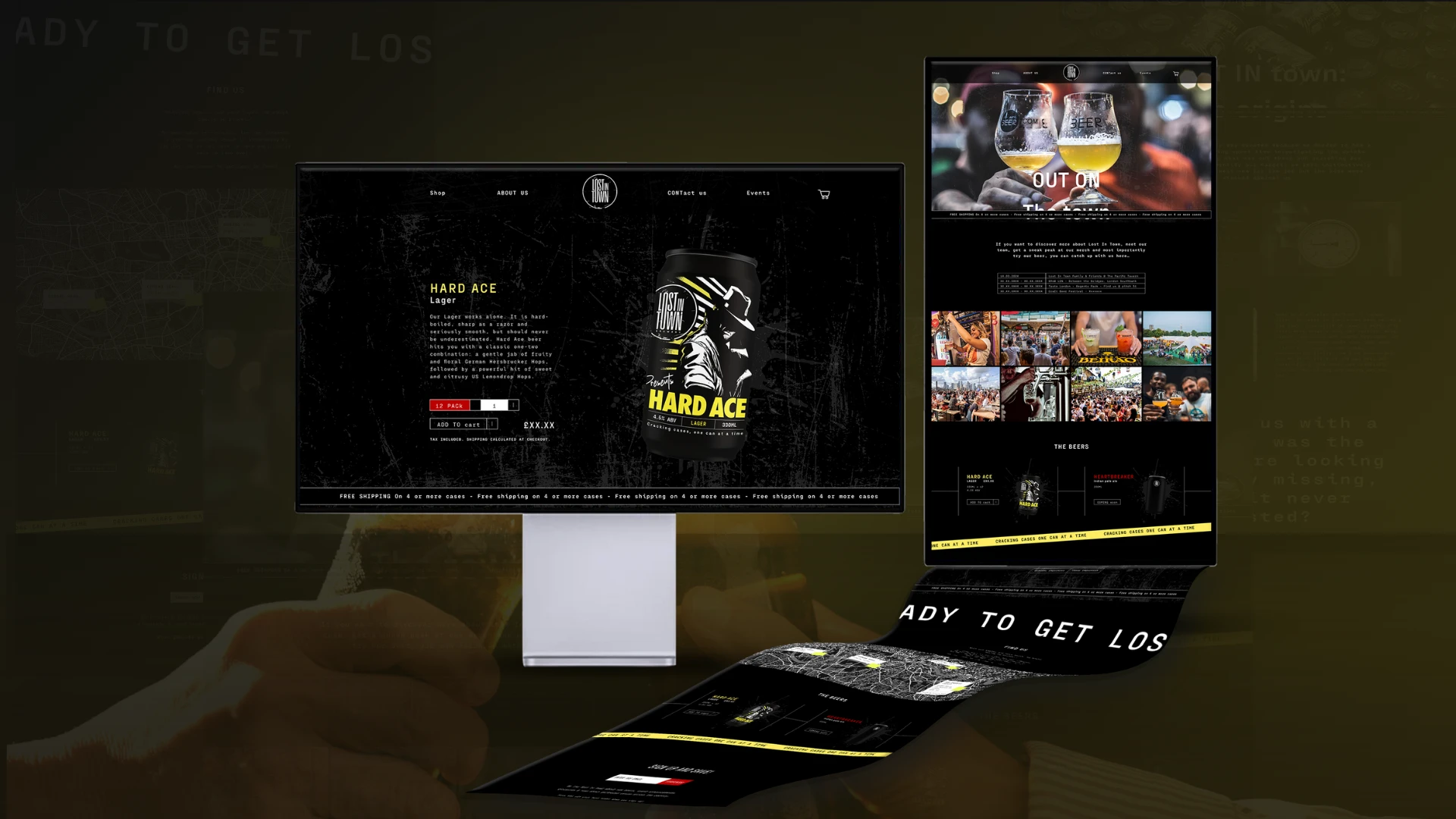 Lost in Town | Web App