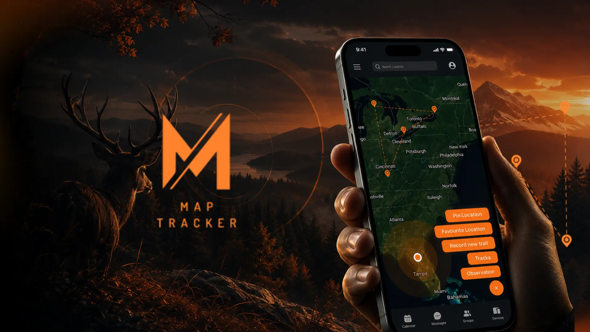 MapTracker | Mobile App