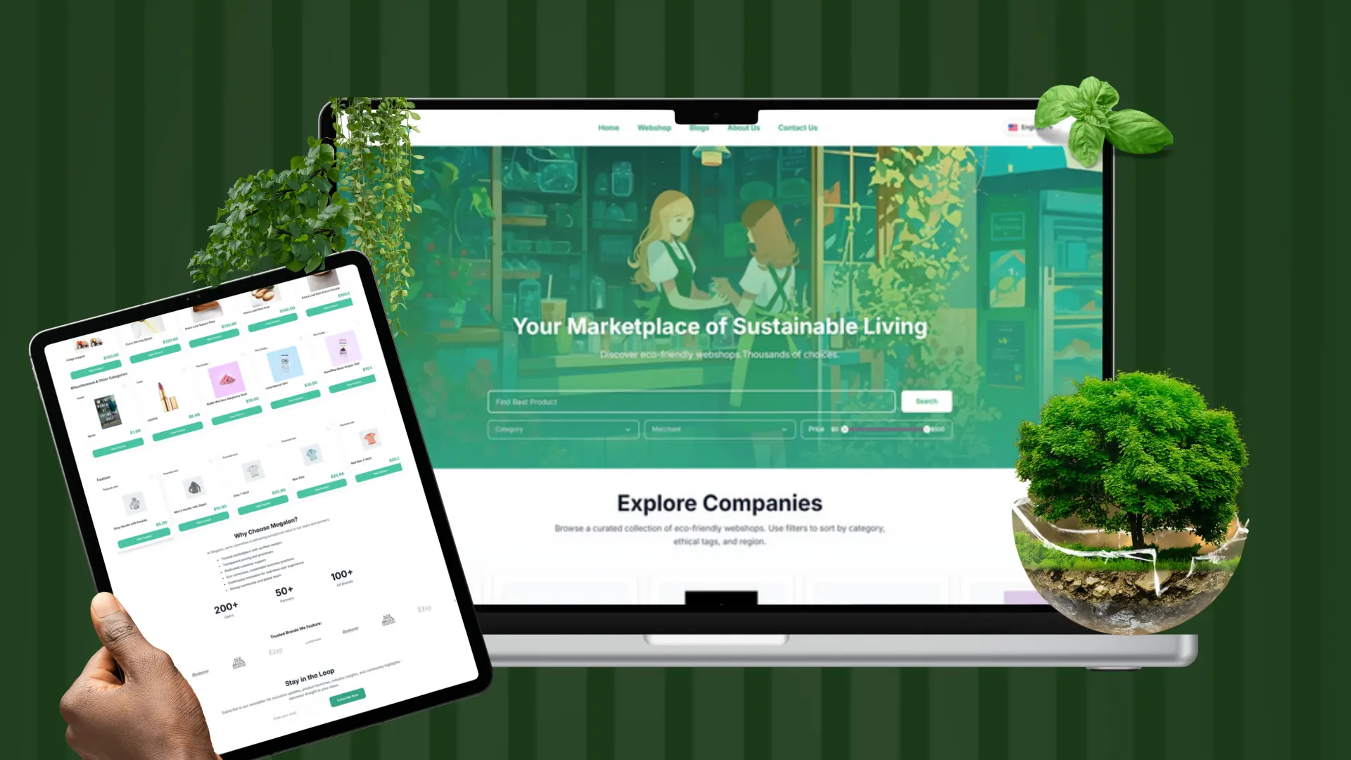 Megalon | Web App
