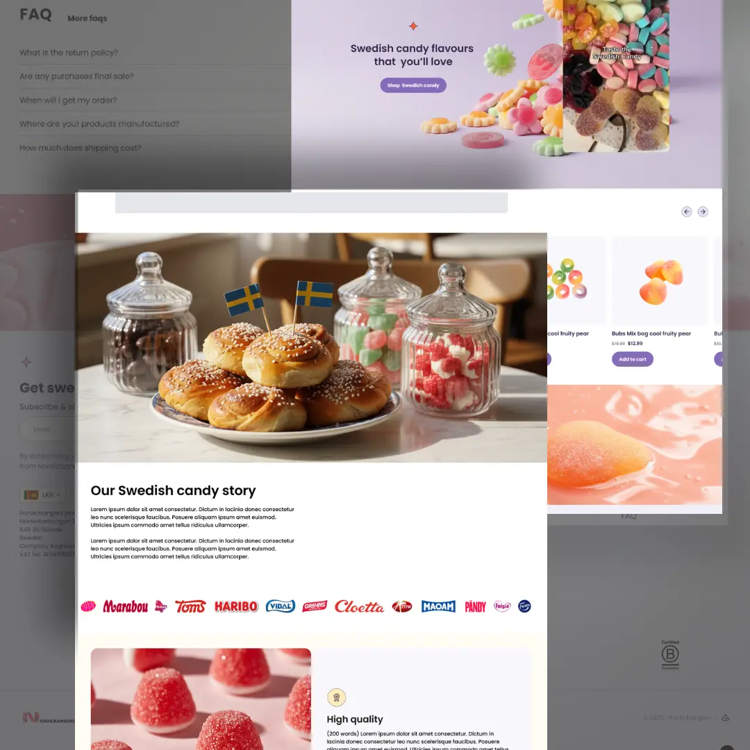 Nordic Bangers | Shopify E-Commerce